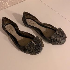 Ferragamo jelly sandal flat